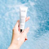 ราคา Laglace sunscreen velvet cream natural blur (7837009167)