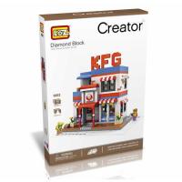 ราคา ตัวต่อเลโก้จิ๋ว นาโนบล็อคขนาดใหญ่ Nanoblock Jumbo Size LOZ Creator 9032 ชุด Fast Food Restaurant (1340612771)