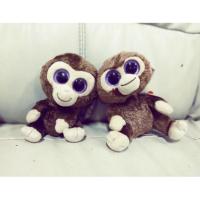 ราคา ตุ๊กตา ty ตาโต น้องลิงน้อย มือสอง ของแท้ 100 % (2845974751)