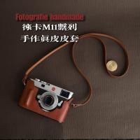 ราคา LEICA LEICA LEICA M11/M10/M9/M240 Handmade ของแท้หนังป้องกันกรณีหนังฐานกระเป๋ากล้องกระเป๋ากล้อง (27941402944)