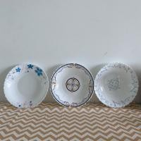 ราคา จาน 8.5" ชุดชามจานแก้วโอปอล สามารถเข้าไมโครเวฟได้ ชุดดินเนอร์ ของขวัญ Tableware อุปกรณ์บนโต๊ะอาหาร จาน ชาม (15660197267)