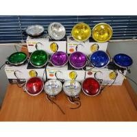 ราคา ส่งฟรี** DJ199 สปอร์ตไลท์ Denji ของแท้ หลอดไฟH3 halogen fog/driving light (14048114487)