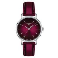 ราคา TISSOT นาฬิกาข้อมือสตรีหน้าปัดสีชมพูไล่โทนสี ระบบควอตซ์ ตัวเรือนสแตนเลส สายหนัง (27709917009)