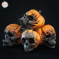 ราคา อาห์ร์ ประดิษฐ์หัวกระโหลกรุ่น,สมจริงวินเทจฮาโลวีนฟักทองหัวกะโหลก,สัตว์กะโหลกโกธิคตลกน่ากลัวกะโหลกหัวตุ๊กตาตกแต่งสวนกลางแ (54750918332)