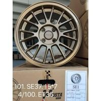 ราคา ล้อแม็กใหม่ขาย SE37 งานYUSTA ขอบ15 กว้าง 7 x 7 - 4รู /100 - (7178873347)