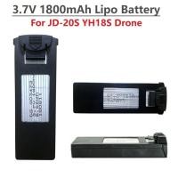 ราคา JD-20S JD20S YH18S GPS RC Drone แบตเตอรี่เดิม 3.7V 1800mAh แบตเตอรี่ Lipo Quadcopter อะไหล่สำหรับ JD-20S JD20S Drone (17484053800)