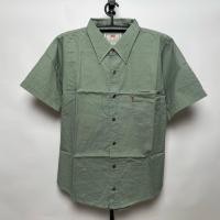 ราคา เสื้อเชิ้ต คอปก แขนสั้น สีเขียวมะกอก แบรนด์ Levi’s งานเก่า งานป้าย กระดุมโลหะ ลิขสิทธิ์แท้ Size S อก19.5(39) / ยาว27 (26640780062)