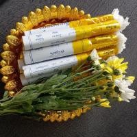 ราคา เทียนนพเก้า เทียนสะเดาะเคราะห์ สืบชะตา รับโชค (5ชุด) บูชาเทียนเสริมดวง ลดเคราะห์ แก้ชง (15899130395)