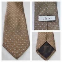 ราคา CELINE 100% Silk Necktie (26426411585)