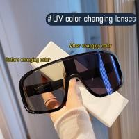 ราคา Retro กรอบขนาดใหญ่ขี่จักรยานแว่นตากันแดด MTB แว่นตาจักรยานเสือหมอบขี่จักรยานแว่นตาผู้ชายผู้หญิงจักรยานกลางแจ้งแว่นตากีฬาใหม่ (43426008048)