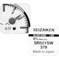 ราคา ถ่านนาฬิกา SEIZAIKEN Seiko 379/SR521SW 1.55V ของแท้ จำหน่ายแบ่งขายเป็นเม็ด (21478327973)