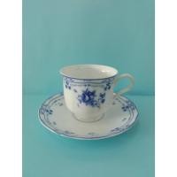 ราคา ชุด ถ้วย น้ำชา YAMATO NEW BAROQUE DELUXE PORCEL AIN JAPAN แก้ว กาแฟ พิมพ์ลายดอกไม้ (19384321005)