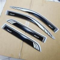 ราคา กันสาด ISUZU MU-7 ลายตาข่ายสีดำตัดบรอนซ์ ใส่ปี 2002-2013 (18901601232)