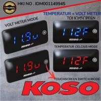 ราคา ใหม่ KOSO โวลต์มิเตอร์ แบบทัชสกรีน รุ่น กล่องบาง (41113897666)