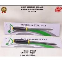 ราคา ตะไบสามเหลี่ยม 4 นิ้ว พร้อมด้ามยาง / ตะไบสามเหลี่ยม (43020816499)