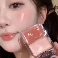 ราคา Water Shining Cheek Blush Highlighter ครีม High Gloss Glitter Rouge ธรรมชาติ Brighten Face Contouring Blush Highlighter แต่งหน้า (28982884459)