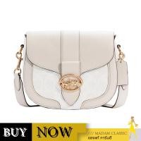 ราคา กระเป๋าสะพายข้าง COACH C2806 GEORGIE SADDLE BAG IN SIGNATURE CANVAS (IMQQ4) BY:Madamclassic (26622161552)