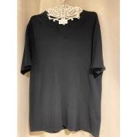 ราคา เสื้อไหมพรมคอวีแขนสั้น (21821959981)