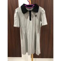 ราคา ชุดเดรสคอปกแขนสั้นผ้ายืด (22086205376)