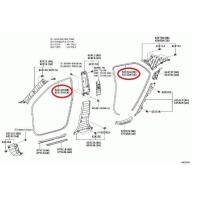 ราคา ยางกระดูกงูประตู Toyota Vigo 4 ประตู เท่านั้น ( Toyota แท้ศูนย์ 100% ) ติดตัวถังรถยนต์ (26240704876)