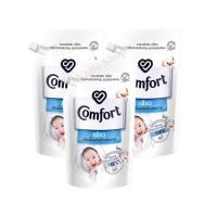 ราคา Comfort คอมฟอร์ท น้ำยาปรับผ้านุ่ม เพียว สีขาว ถุงเติม 540 มล. ( แพ็ค 3 ถุง ) (4273708060)