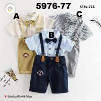 ราคา Carter 3in1/2in1 Baby Set - Overall & Shirt Import 5976-77A (28231980194)