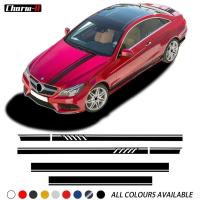 ราคา Edtion 1 AMG สไตล์ด้านข้างกระโปรง Decals สติกเกอร์สําหรับ Mercedes Benz E Class W212 W213 E200 E250 E300 E350 E63 AMG ประตูด้านข้าง Stripes (40872075377)