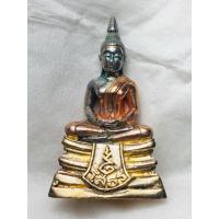 ราคา หลวงพ่อโสธร 80 ปีกรมตำรวจ เนื้อเงินกะไหล่สามกษัตริย์ (15398198377)