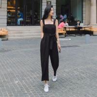 ราคา ชุดจั๊มเกาะอกสายเดี่ยวขายาว5ส่วน (1710324395)