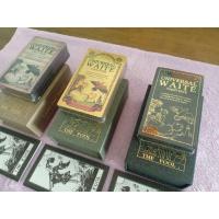 ราคา ไพ่ทาโร่ห์แบบการ์ดPVCเคลือบทอง เงินและด้าน ฟรี@ถุงกำมะหยี่สีเทา มูลค่า99บาท (14421757243)