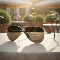 ราคา แว่นกันแดดโพลาไรซ์ผู้ชาย Mercedes-Benz ทรงกลม สําหรับตกปลาและขับรถ (49950641551)