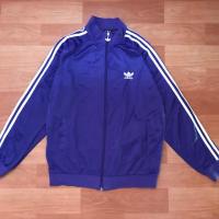 ราคา Adidas อก 42-44 ยาว 27.5 สีม่วง แขน 3 แถบ สวยใหม่มากกก (1449623645)