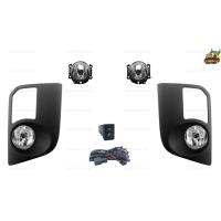 ราคา ไฟตัดหมอก ไทรทัน Mitsubishi Triton 2019 ไฟตัดหมอก ไฟสปอร์ตไลท์ ครบชุด ฝาดำ (25980450907)