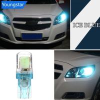 ราคา FYY 1 ชิ้น T10 COB LED รถ Super Bright Ice Blue Silica หลอดไฟป้ายทะเบียน 194 W5W (43359349212)
