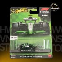 ราคา Hotwheels Premium F1 KICK Sauber F1 Team (24) รถโมเดลสีเขียว (29942715257)