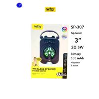 ราคา ลำโพงบลูทูธ why SP-307 WIRELESS SPEAKER STEREO SOUND (43311739795)