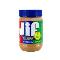 ราคา Jif จิฟ เนยถั่วบดหยาบ 454กรัม เนยถั่ว เนย (25165513082)