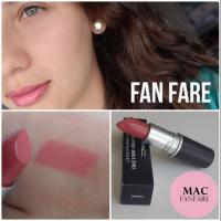 ราคา MAC lipstick สี Fanfare พร้อมส่ง ฉลาก Kingpower (3107616158)