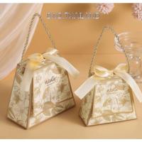 ราคา bagกล่องใส่ของชำร่วย กล่องของขวัญ กล่องน่ารัก ทรงเป๋า ลายดอกไม้ รุ่นใหม่ พร้อมส่งค่ะ (22364621017)