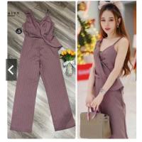 ราคา จั้มสูทยาว ป้าย Kathalyn SizeS สีม่วง (2980378866)