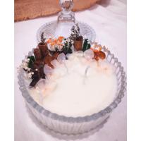 ราคา เทียนหอมดอกไม้บรรจุโหลแก้ว กลิ่น ENGLISH PAIR JOMALONE (14771278470)