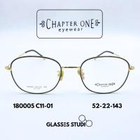 ราคา กรอบแว่น Chapter One 180005 (สีทองดำ,สีกันทอง) 52-22-143 (41514154778)