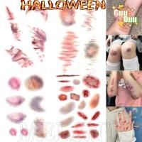 ราคา สติกเกอร์แผลจำลองสำหรับฮาโลวีน - มีกาวในตัว ใช้สำหรับการตกแต่งและคอสเพลย์ (26839541582)