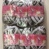 ราคา ไหมพรมเส้นใหญ่สีเหลือบ ทูโทน egret 40 กรัม สี96 (4034765162)