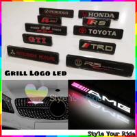ราคา รถจัดแต่งทรงผมโลโก้รถฝากระโปรงหน้าย่างสัญลักษณ์ไฟ Led (43674598115)