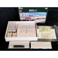 ราคา สถานีโมเดลรถไฟลอยฟ้า สถานีโมเดลรถไฟ ยกระดับ ความร็วสูง ชินคันเซ็น Kato Shinkansen Station N scale model train railroad (25935190596)