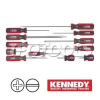 ราคา ไขควงชุดสำหรับงานช่าง12ตัวชุด แบน+แฉก KEN572-5940K "KENNEDY"สินค้าประเทศอังกฤษรับประกันสินค้าแท้100% (26590740107)