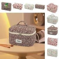 ราคา ซูซุน เสือดาวพิมพ์กระเป๋าเครื่องสําอางหลายขนาดมือถือผ้านวมแต่งหน้ากระเป๋าออแกไนเซอร์อเนกประสงค์ผ้าฝ้ายดอกไม้พิมพ์กระเป๋าสตางค์เดินทา (29592966984)