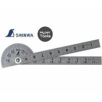 ราคา SHINWA (ญี่ปุ่น) ไม้โปรแทรกเตอร์มินิซิลเวอร์ (Diameter 40mm) - รุ่น: 62995 (22143354608)