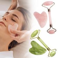 ราคา 1 ชุด Gua Sha Face Massager Roller พลาสติก Scraper Roller นวดสําหรับ Facial Gouache Lift Body Slimming Guasha คอ Skin Care เครื่องมือ (24183597342)